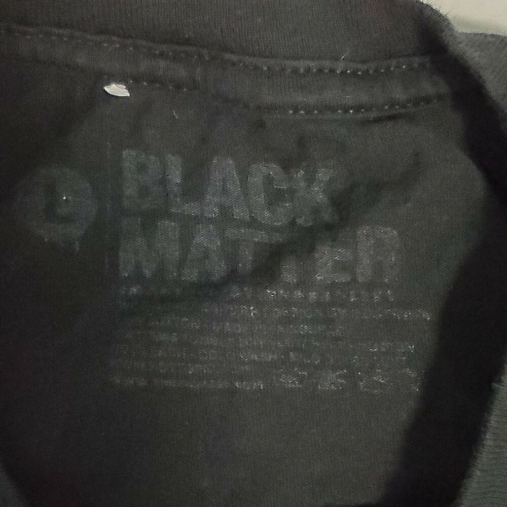 Black Matter T-Shirt A Wild Grim Reapurr Appears Cute to Death Black Sz L - Picture 3 of 6
